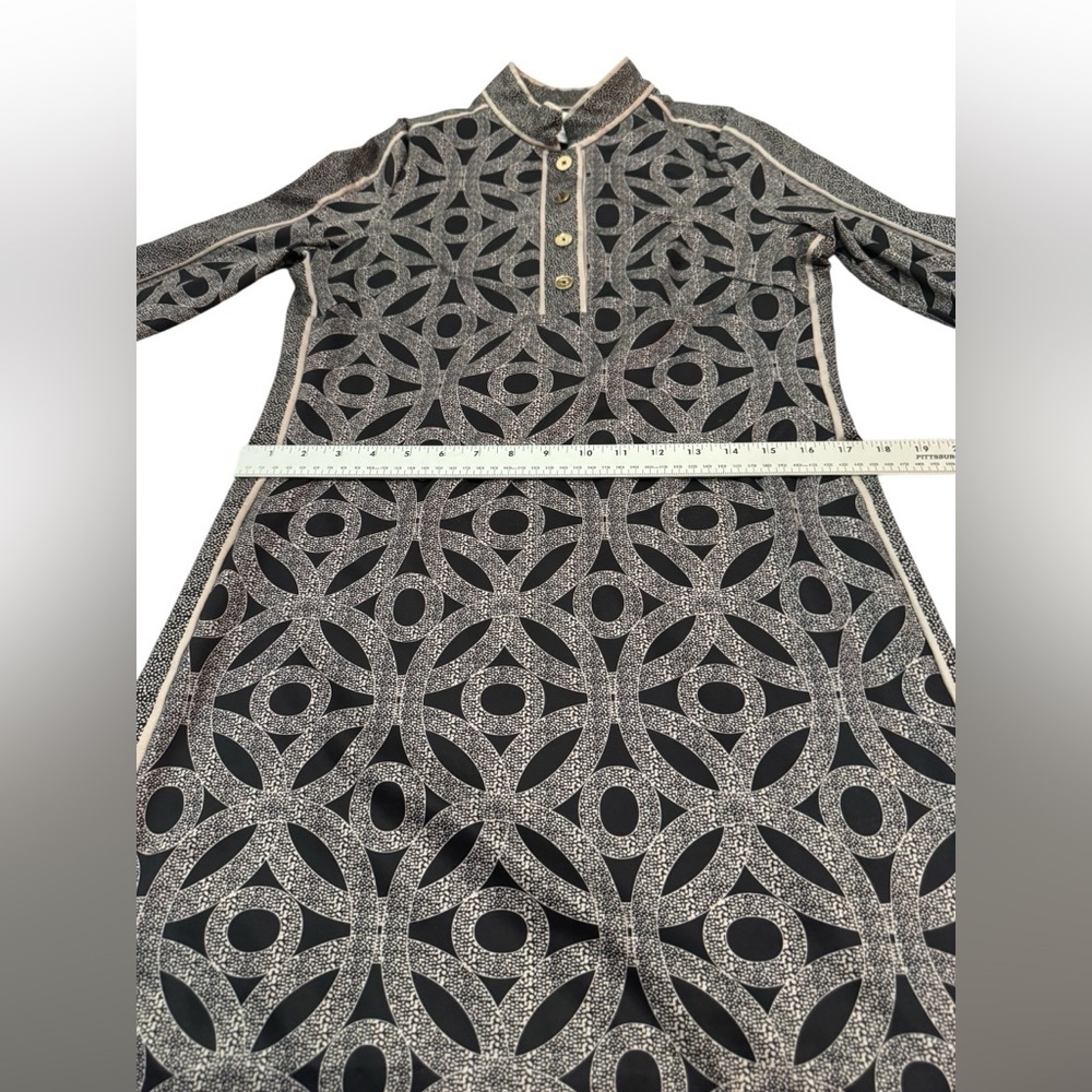 Gretchen Scott Designs Jersey Mandarin Dress Small - Picture 11 of 14